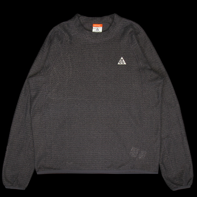 Nike - ACG Wolf Lichen Crewneck
Style # IH1445-013
Color : Gridiron / Summit White