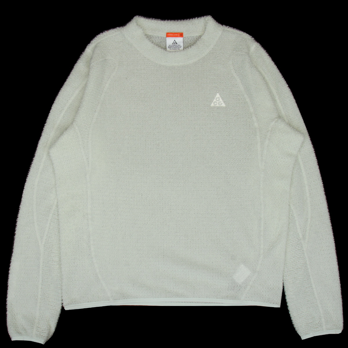 Nike - ACG Wolf Lichen Crewneck
Style # IH1445-034
Color : Light Silver / Pure Platinum / Summit White