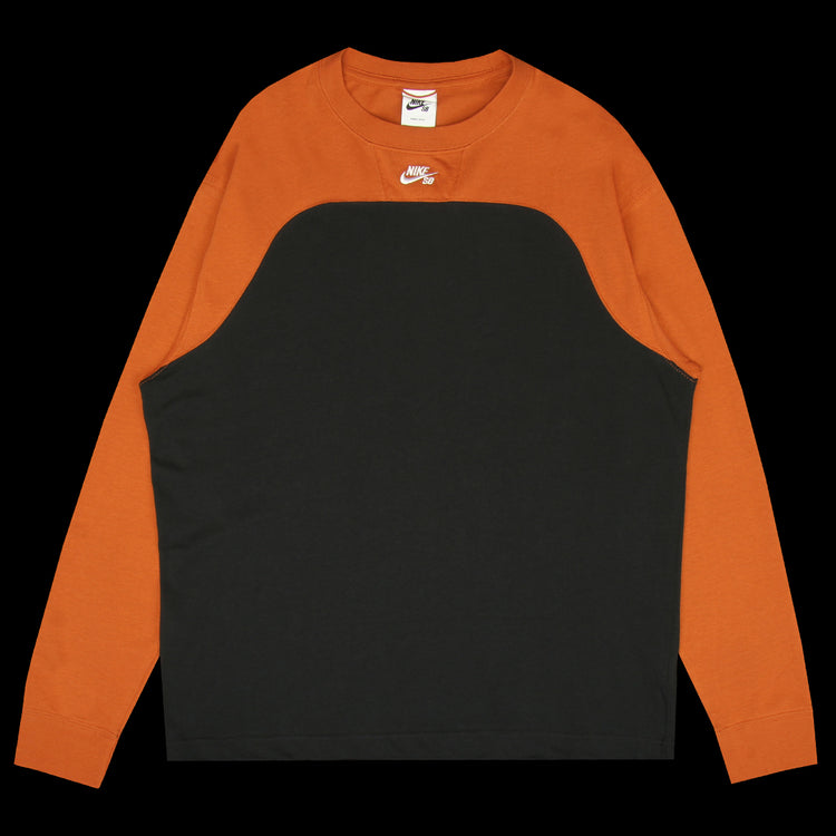 Nike SB - Airmail L/S T-Shirt
Style # IM5430-010
Color : Black / Dark Russet / White