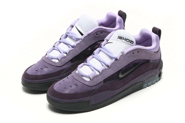 Nike SB - Air Max Ishod
Style # IR1887-500
Color : Grand Purple / Black / Noble Purple