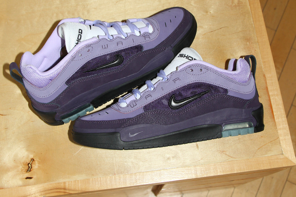 Nike SB - Air Max Ishod
Style # IR1887-500
Color : Grand Purple / Black / Noble Purple