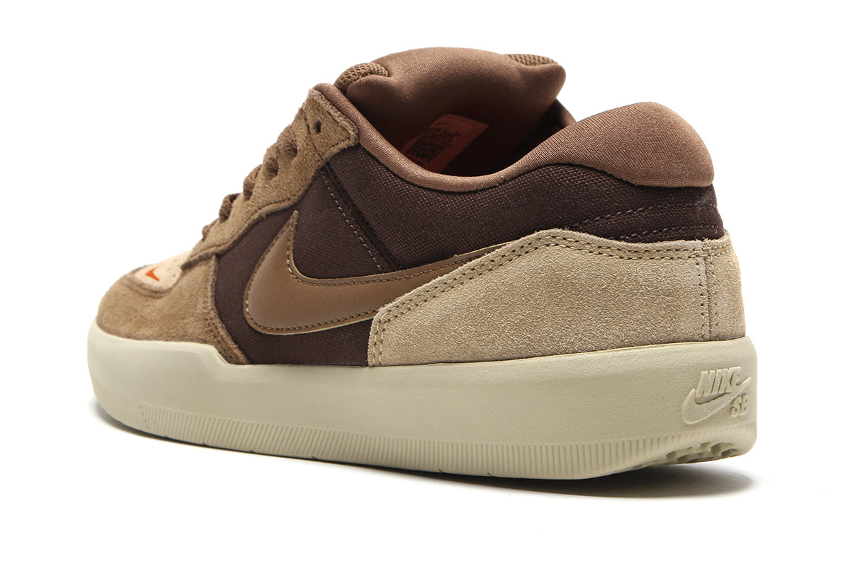 Nike SB - Force 58
Style # DV5477-201
Color : Baroque Brown / Mosswood Brown