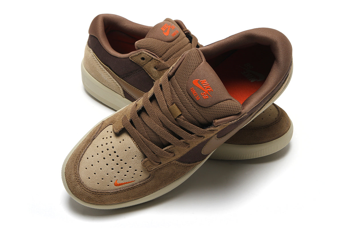 Nike SB - Force 58
Style # DV5477-201
Color : Baroque Brown / Mosswood Brown