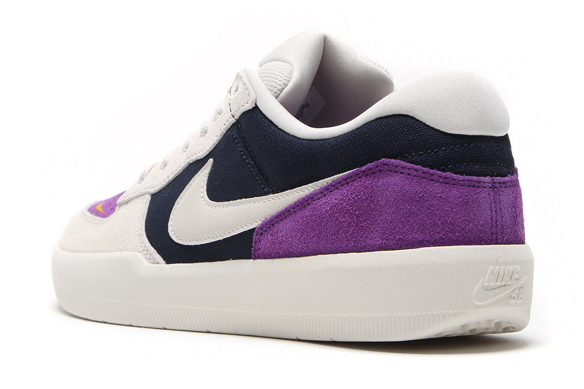 Nike SB - Force 58
Style # DV5477-403
Color : Obsidian / LT Orewood Brown / Wild Grape