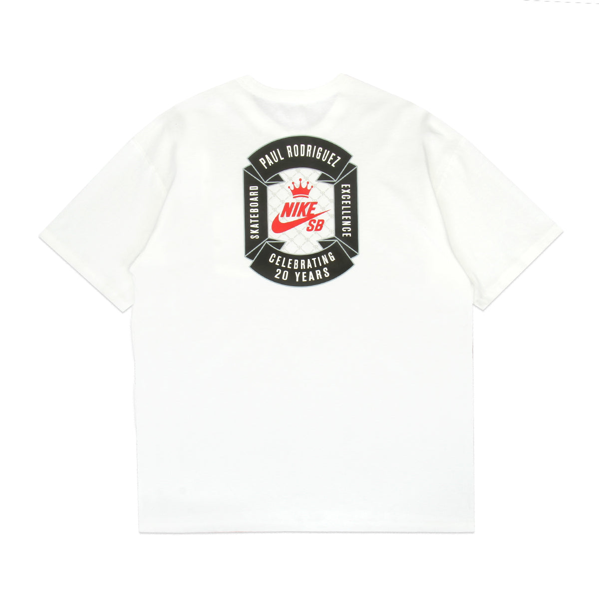Nike SB - Max90 Paul Rodriquez Pocket T-Shirt
Style # HV1309-100
Color : White