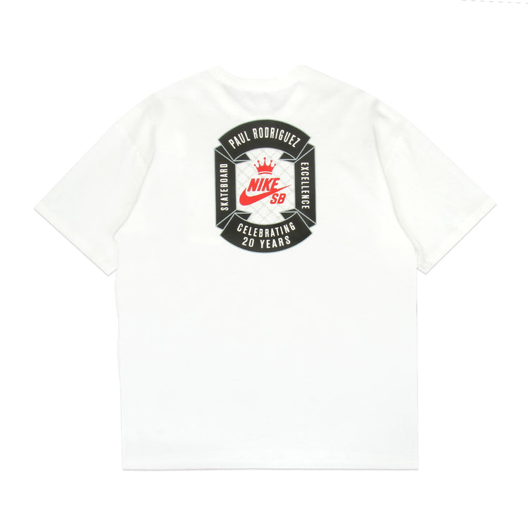 Nike SB - Max90 Paul Rodriquez Pocket T-Shirt
Style # HV1309-100
Color : White