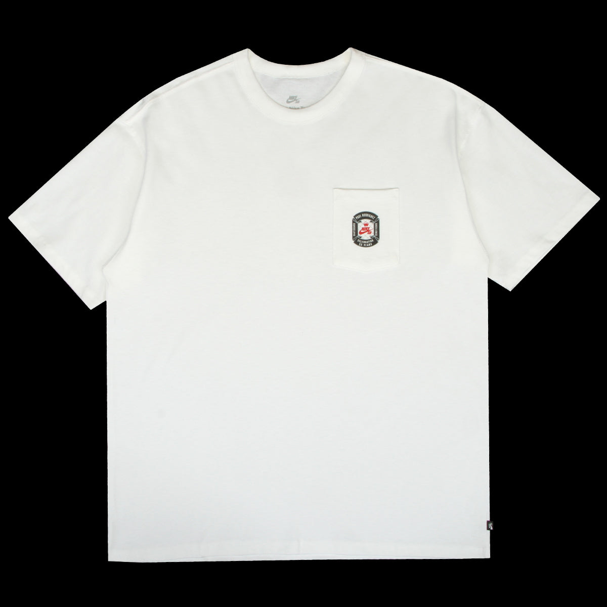 Nike SB - Max90 Paul Rodriquez Pocket T-Shirt
Style # HV1309-100
Color : White