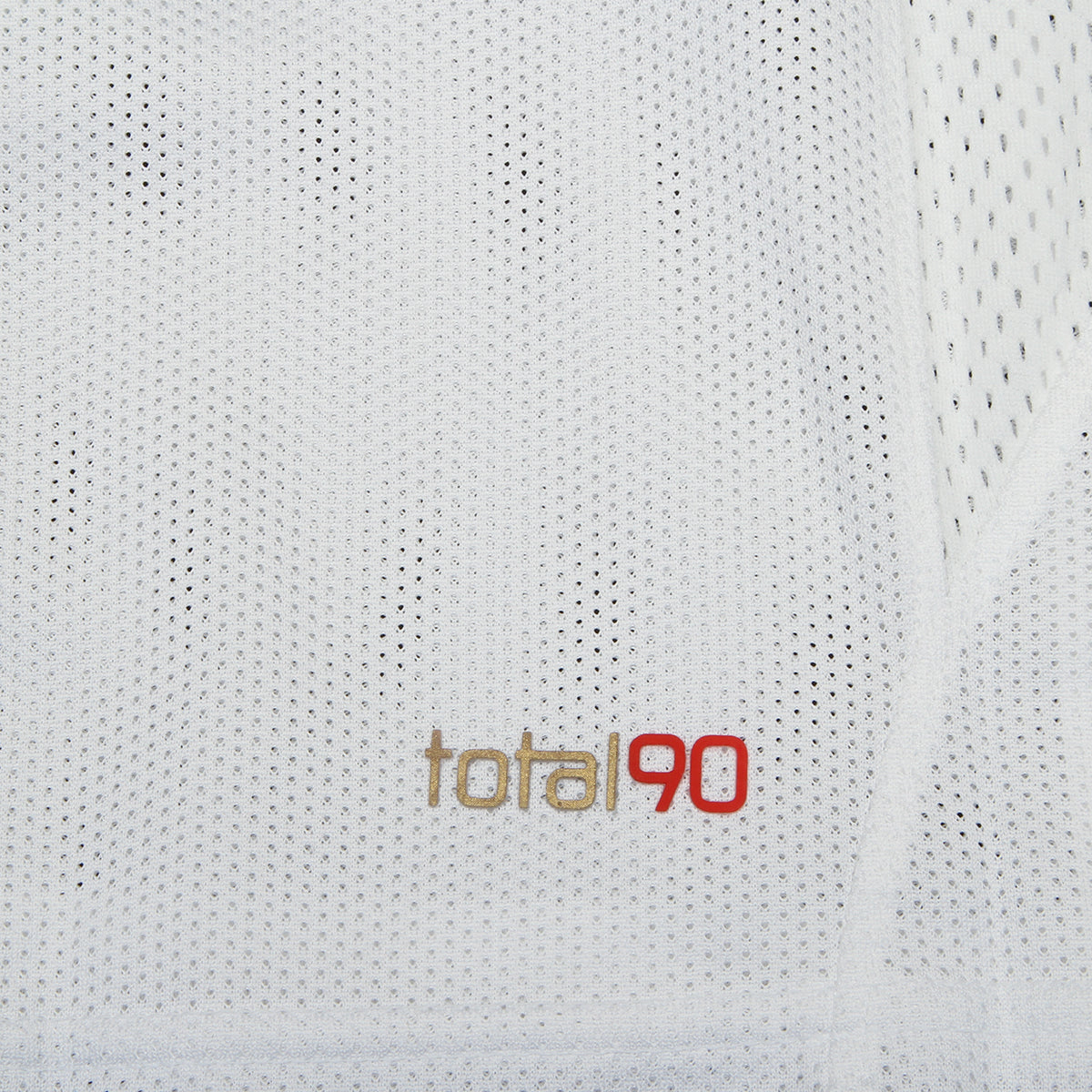 Nike - T90 Jersey
Style # IB4210-100
Color : White / Italy Blue / Sport Red / Metallic Gold