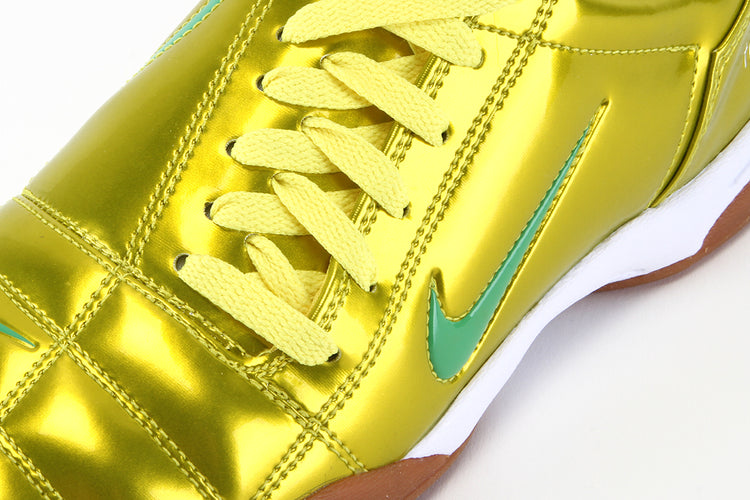 Nike - T90 SP
Style # HJ9351-700
Color : Dynamic Yellow / Green Spark / Gum