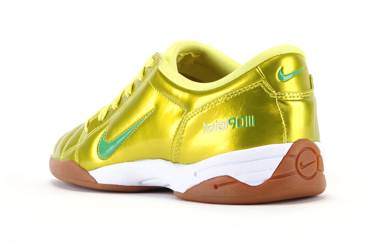 Nike - T90 SP
Style # HJ9351-700
Color : Dynamic Yellow / Green Spark / Gum