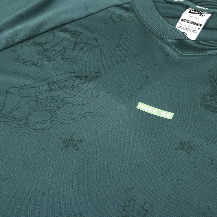 Nike SB - Desk Doodle Jersey
Style # IF1302-382
Color : Mineral Slate
