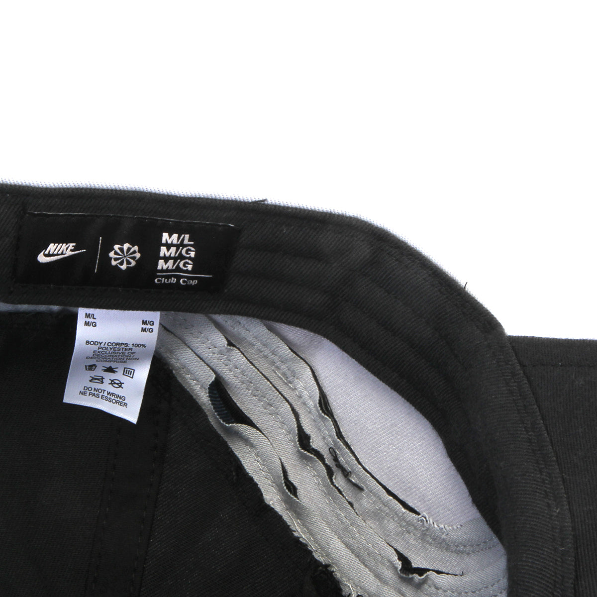 Nike - Air Max Club Hat
Style # IU3851-010
Color : Black / Wolf Grey / Volt