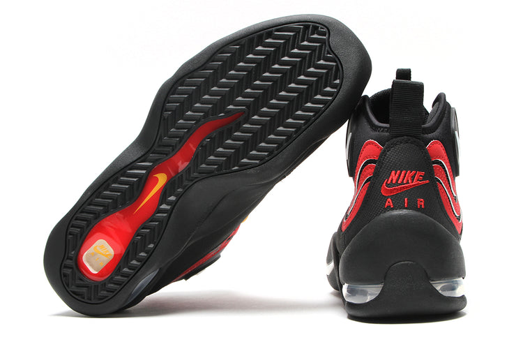 Nike - Air Bakin High SP
Style # IQ5365-600
Color : Varsity Red / White / Varsity Maize / Black