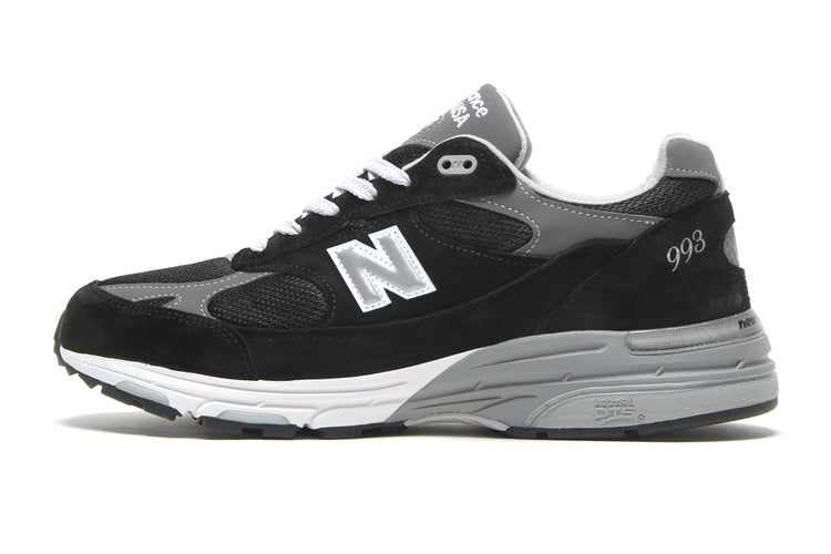 New Balance - 993
Style # MR993BK
Color : Black / Grey / White