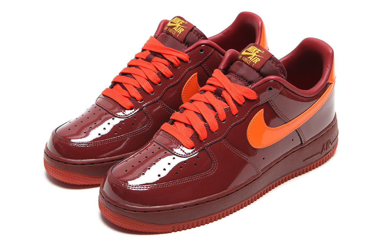 Nike - Air Force 1 Low
Style # IO4489-601
Color : Dark Team Red / University Gold