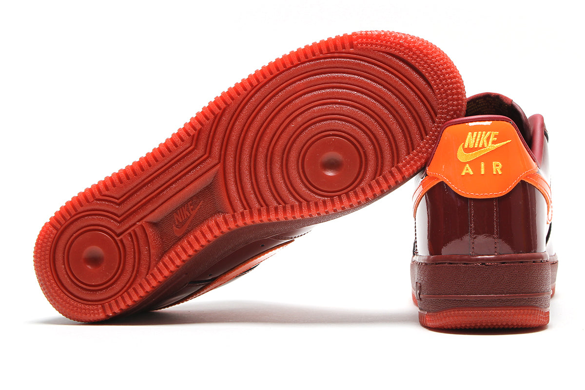 Nike - Air Force 1 Low
Style # IO4489-601
Color : Dark Team Red / University Gold
