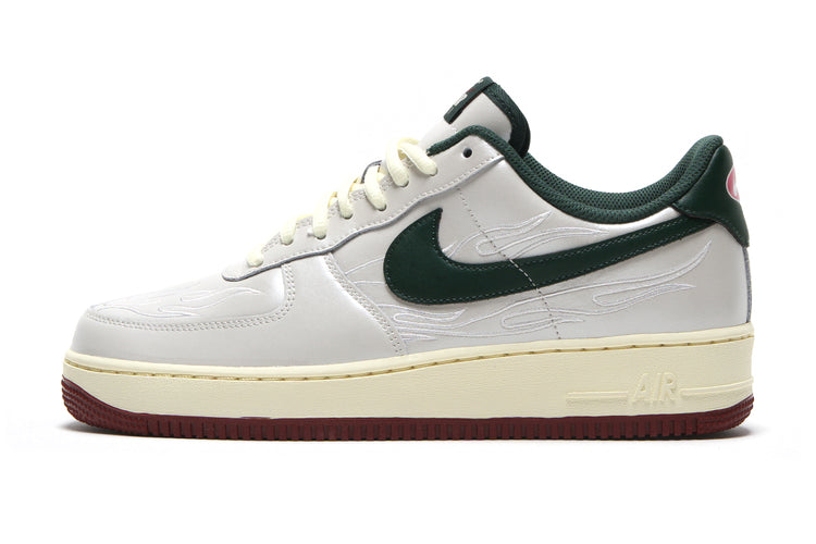 Nike - Air Force 1 '07 LV8
Style # IR5896-030
Color : Phantom / Fir / Alabaster / Team Red