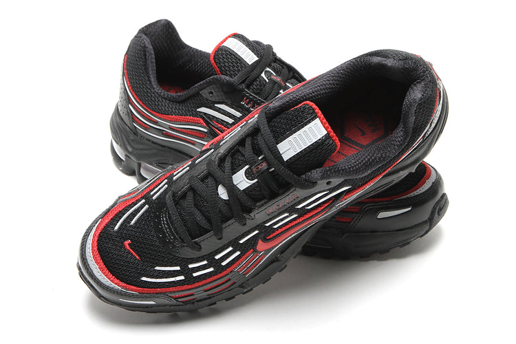 Nike - Air Max 90 TL 2.5
Style # FZ4110-011
Color : Black / Team Crimson / Metallic Silver