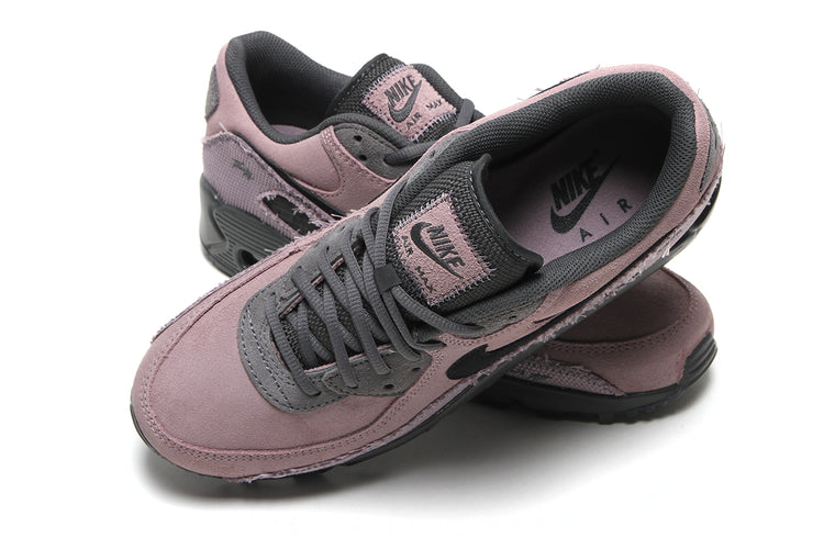 Nike - Air Max 90 Premium
Style # IQ0612-226
Color : LT Violet Ore / Black / Iron Grey / Anthracite