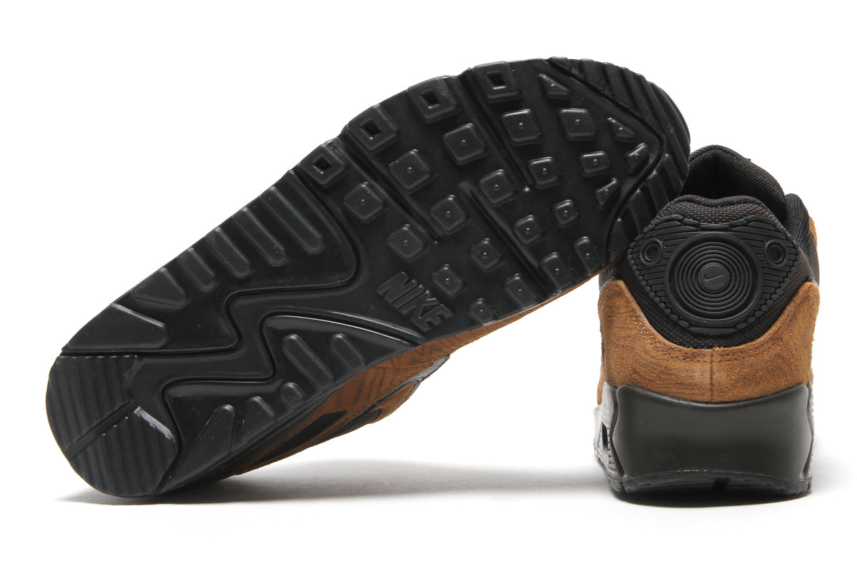 Nike - Air Max 90 Premium
Style # IQ0283-281
Color : LT British Tan / Black / Velvet Brown