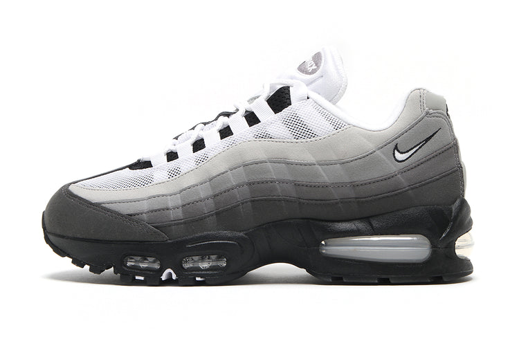 Nike - Air Max 95 Big Bubble
Style # HM4740-007
Color : Black / White / Medium Ash / DK Pewter