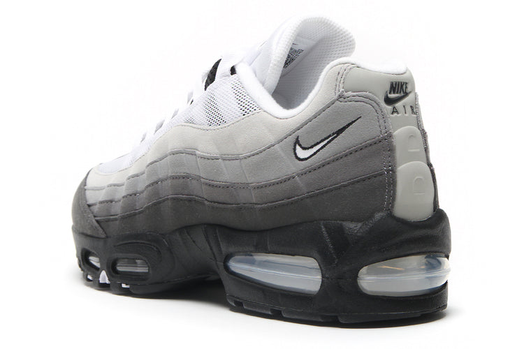 Nike - Air Max 95 Big Bubble
Style # HM4740-007
Color : Black / White / Medium Ash / DK Pewter