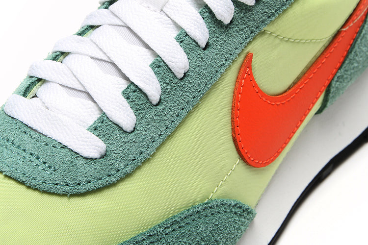 Nike - Daybreak SP
Style # BV7725-300
Color : Limelight / Electro Orange / Healing Jade