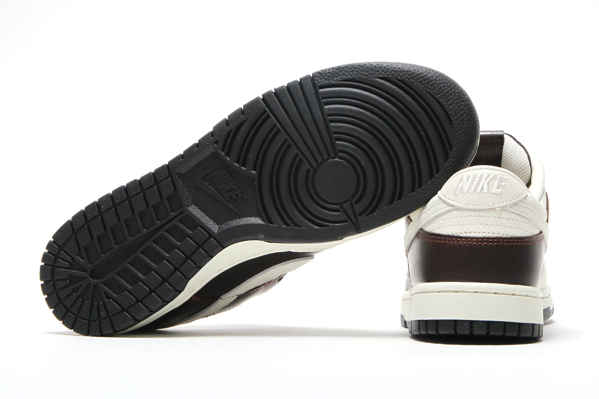 Nike - Dunk Low Retro
Style # IH7333-200
Color : Fauna Brown / Soft Pearl / Black
