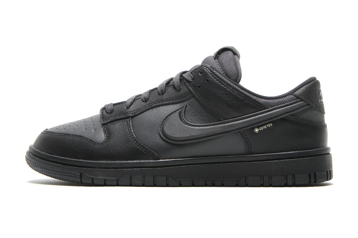Nike - Dunk Low GTX
Style # HQ2053-001
Color : Black / Off Noir / Anthracite