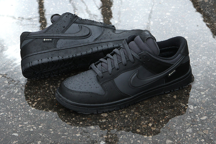 Nike - Dunk Low GTX
Style # HQ2053-001
Color : Black / Off Noir / Anthracite