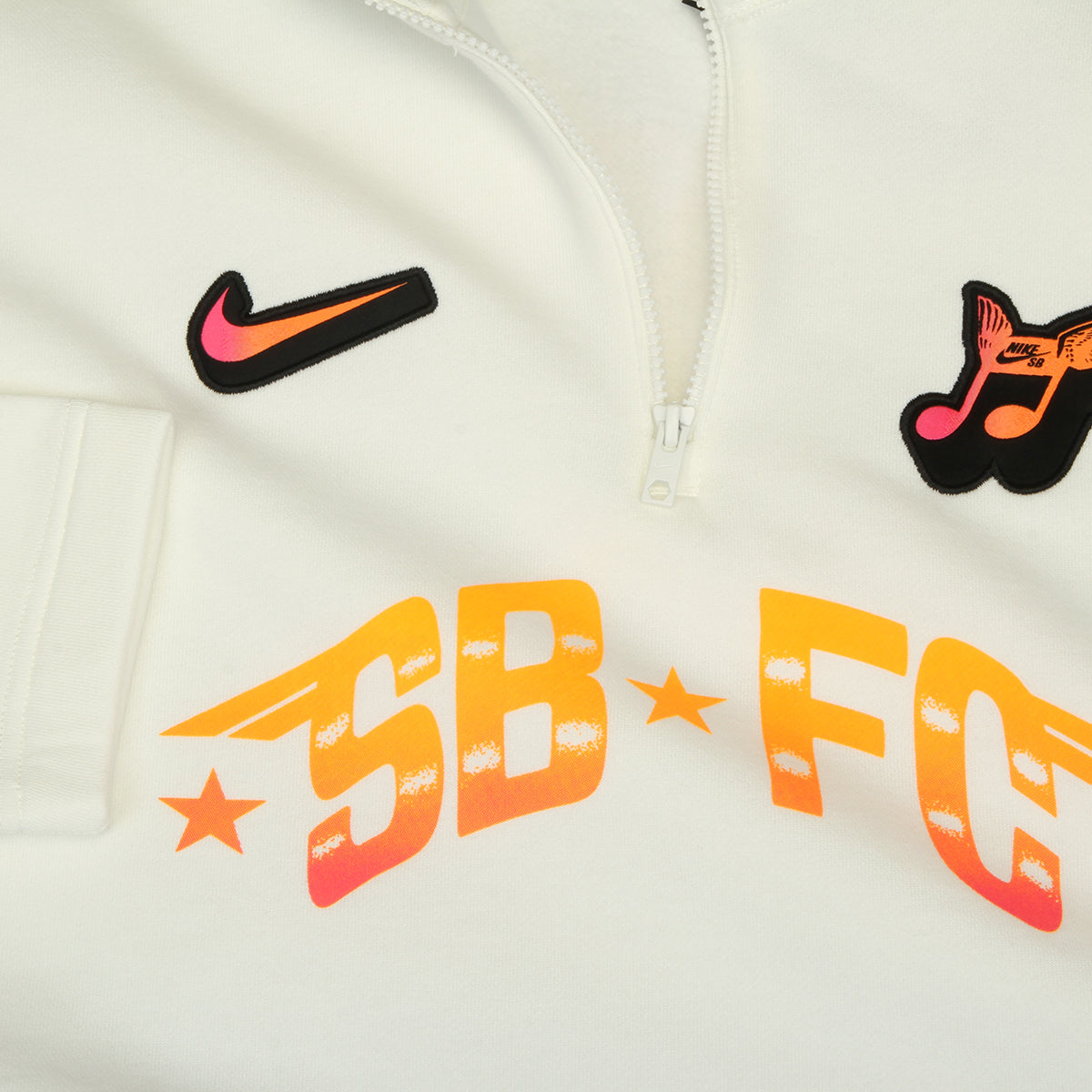 Nike SB - FC Pack Fleece Crewneck
Style # IM5463-133
Color : Sail