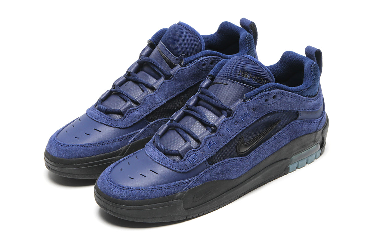 Nike SB - Air Max Ishod
Style # FB2393-401
Color : Blue Void / Black
