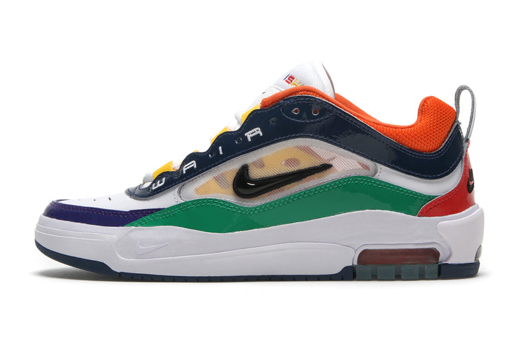 Nike SB - Air Max Ishod Premium
Style # HV1670-600
Color : University Red / Black / Amarillo Navy