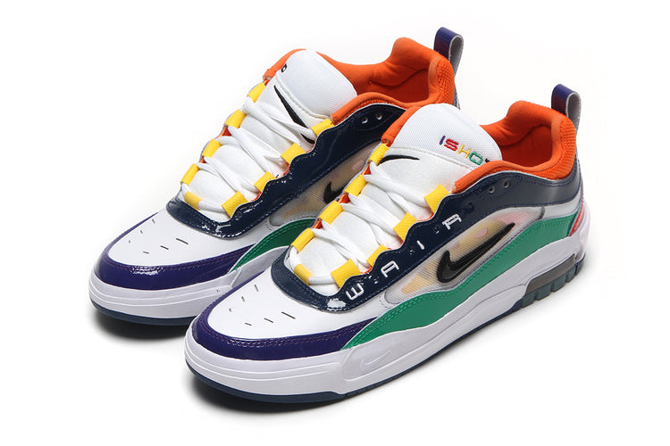 Nike SB - Air Max Ishod Premium
Style # HV1670-600
Color : University Red / Black / Amarillo Navy