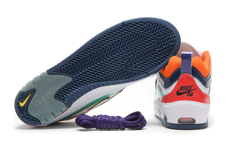 Nike SB - Air Max Ishod Premium
Style # HV1670-600
Color : University Red / Black / Amarillo Navy