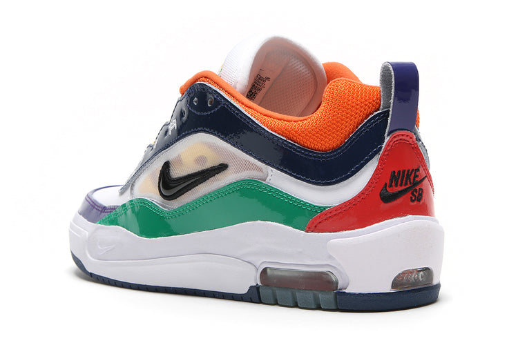 Nike SB - Air Max Ishod Premium
Style # HV1670-600
Color : University Red / Black / Amarillo Navy