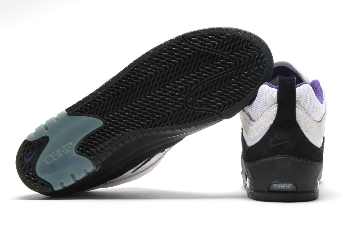 Nike SB - Air Max Ishod
Style # FB2393-104
Color : White / Black / Court Purple