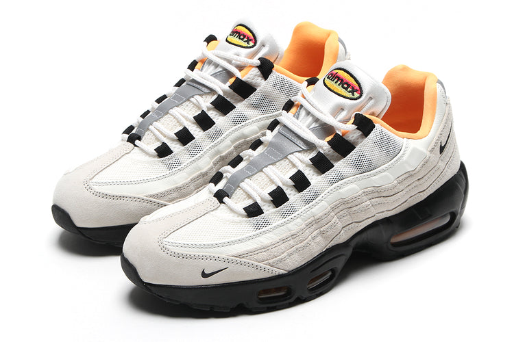 Nike SB - FC Pack Air Max 95
Style # IQ8395-100
Color : Sail / Black / Laser Orange