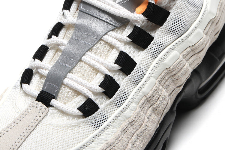 Nike SB - FC Pack Air Max 95
Style # IQ8395-100
Color : Sail / Black / Laser Orange