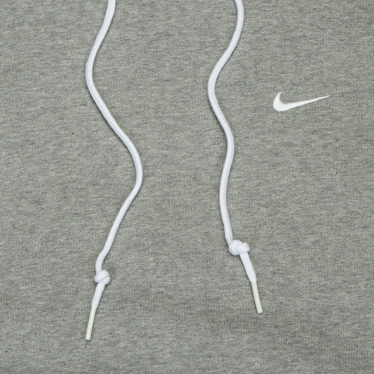 Nike | Solo Swoosh Hoodie Dark Grey Heather / White