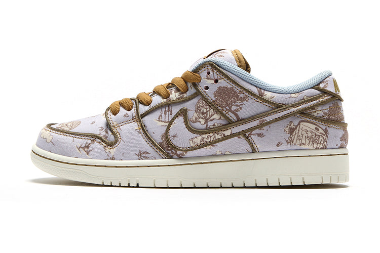 Nike SB | Dunk Low Pro Premium Football Grey Coconut Milk Khaki (Paris)