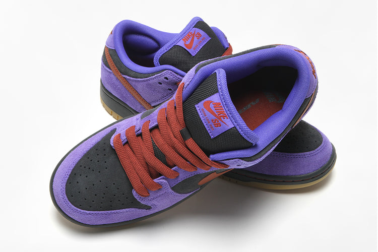 Nike SB - Dunk Low Pro
Style # HQ1625-500
Color : Persian Violet / Cinnamon / Off Noir