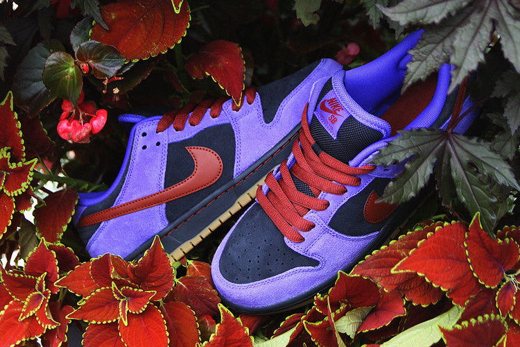 Nike SB - Dunk Low Pro
Style # HQ1625-500
Color : Persian Violet / Cinnamon / Off Noir