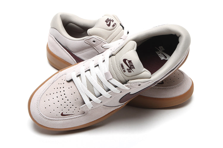 Nike SB - Force 58
Style # DV5477-203
Color : Cream II / Burgundy Crush / Gum Light Brown