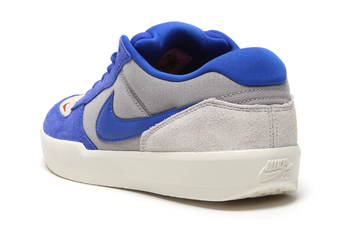 Nike SB - Force 58
Style # DV5477-011
Color : College Grey / Racer Blue / LT Orewood Brown