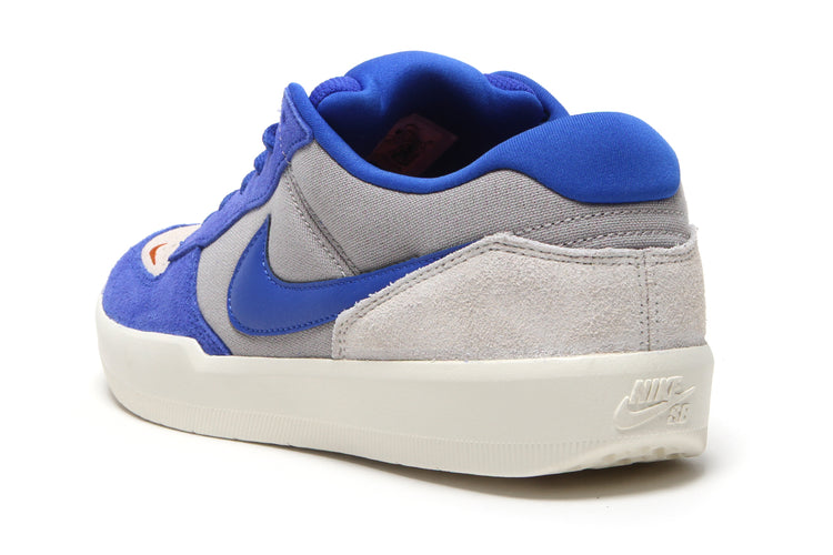 Nike SB - Force 58
Style # DV5477-011
Color : College Grey / Racer Blue / LT Orewood Brown