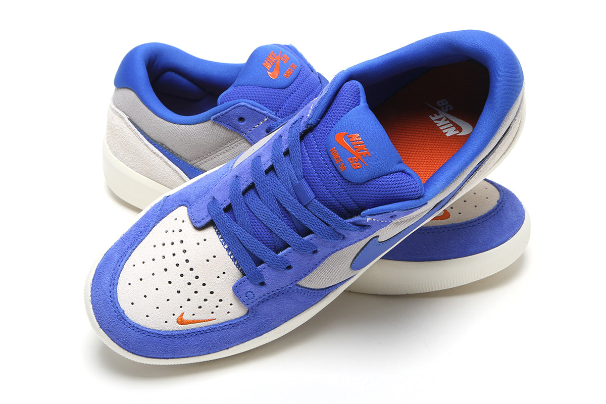 Nike SB - Force 58
Style # DV5477-011
Color : College Grey / Racer Blue / LT Orewood Brown