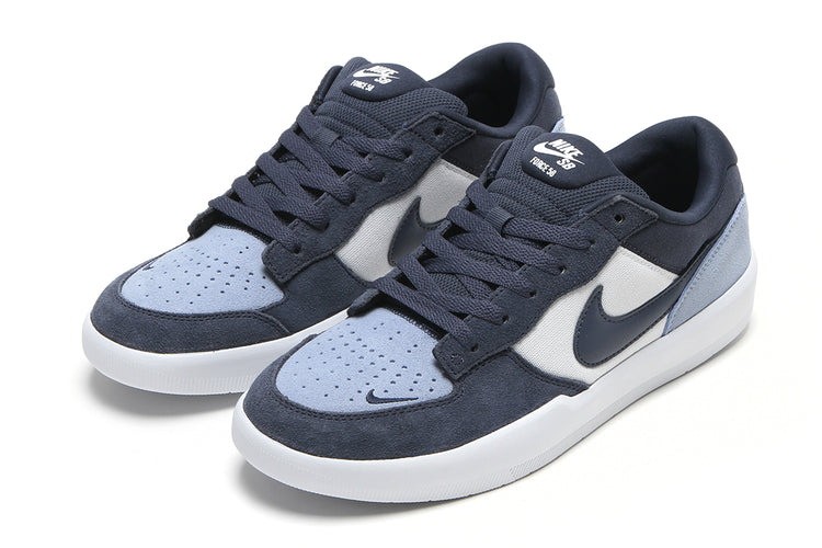 Nike SB - Force 58
Style # DV5477-404
Color : LT Armory Blue / Thunder Blue / Photon Dust