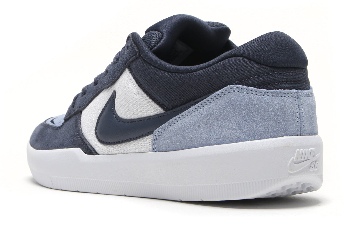 Nike SB - Force 58
Style # DV5477-404
Color : LT Armory Blue / Thunder Blue / Photon Dust