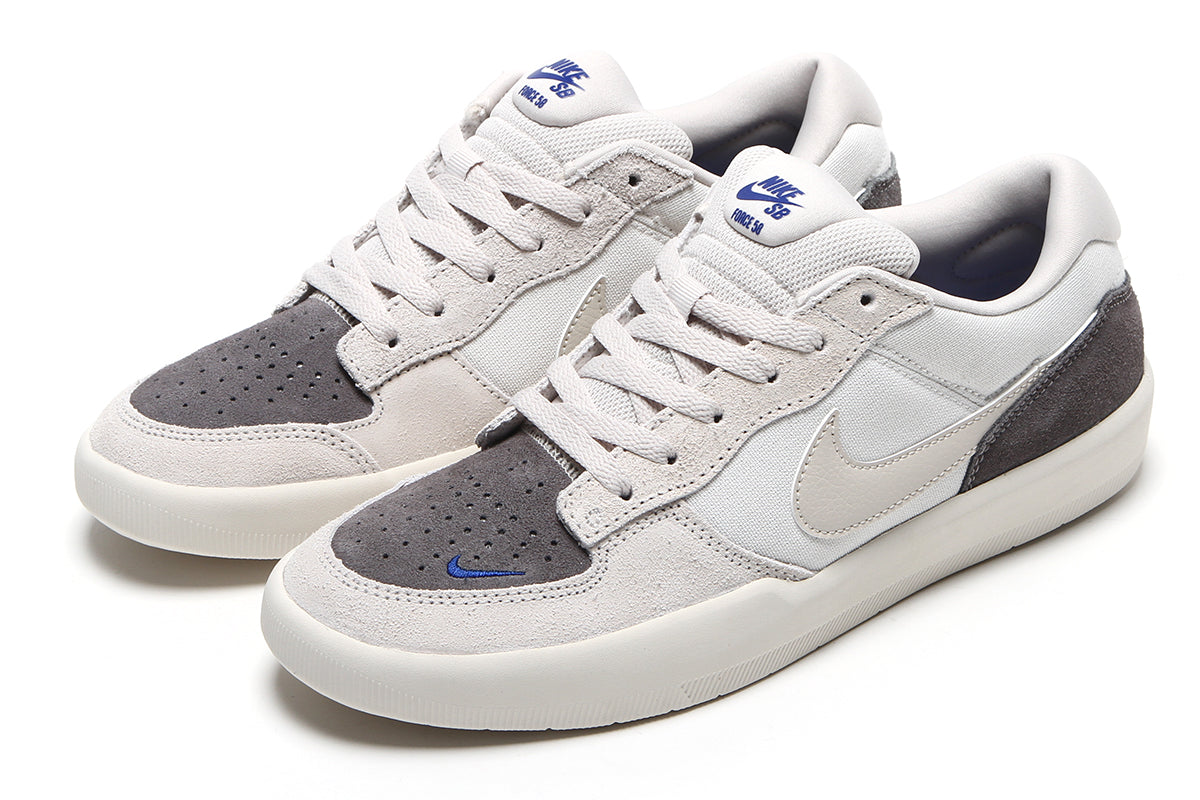 Nike SB - Force 58
Style # IQ8398-001
Color : Phantom / LT Orewood Brown / Pencil Point